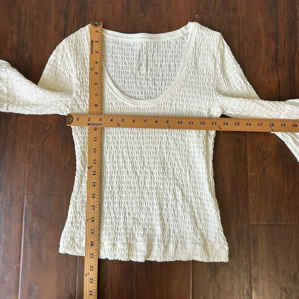 Anthropologie smocked bell